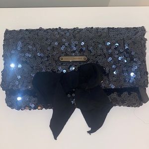 Juicy Couture Sequins Black Purse